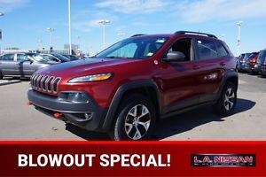  Jeep Cherokee 4X4 TRAILHAWK Leather, Heated Seats,
