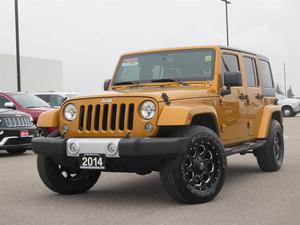  Jeep Wrangler Sahara! Upgraded Wheels! Touch Screen!