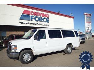  Ford E-350 XL 15 Passenger w/Trailer Tow Package,