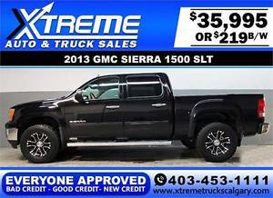  GMC SIERRA SLT LIFTED *EVERYONE APPROVED* $0 DOWN