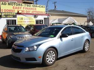 "REDUCED"  CHEVROLET CRUZE AUTO 19K-100% APPROVED