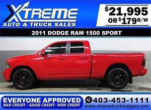  DODGE RAM SPORT CREW **EVERYONE APPROVED** $0 DOWN