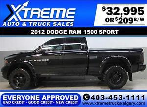  DODGE RAM SPORT LIFTED *EVERYONE APPROVED* $0 DOWN