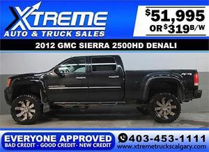  GMC DENALI DIESEL LIFTED EVERYONE APPROVED $0 DOWN