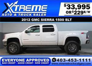  GMC SIERRA SLT LIFTED *EVERYONE APPROVED* $0 DOWN