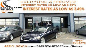  Lexus GS 460 *EVERYONE APPROVED* APPLY NOW DRIVE NOW.