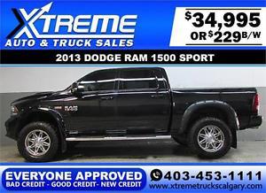  DODGE RAM SPORT CREW *EVERYONE APPROVED* $0 DOWN