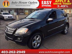  Mercedes-Benz ML350 AWD NAVI BCAM 90DAYSNOPYMNT!