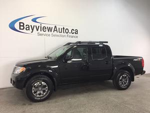  Nissan Frontier PRO 4X- 4L! CREW CAB! SUNROOF! LEATHER!