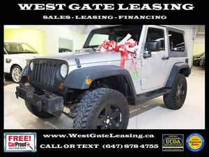  Jeep Wrangler 4X4 2DR CERTIFIED