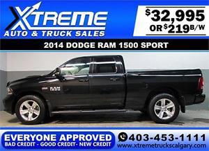  DODGE RAM SPORT CREW *EVERYONE APPROVED* $0 DOWN