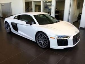  Audi R8 LeMans Package, Ibis white on Express Red