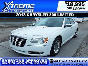 Chrysler 300 Limited $139 bi-weekly APPLY NOW DRIVE NOW
