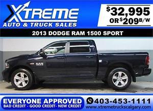  DODGE RAM SPORT CREW *EVERYONE APPROVED* $0 DOWN