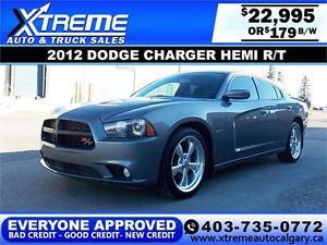  Dodge Charger HEMI R/T $179 bi-weekly APPLY NOW DRIVE