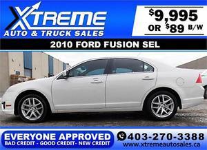  Ford Fusion SEL AWD V6 $89 biweekly APPLY TODAY DRIVE