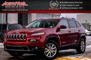  Jeep Cherokee Limited 4x4 SafetyTec,Tech,Luxury,Trailer