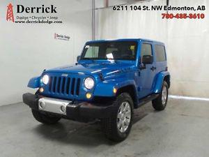  Jeep Wrangler 2Dr Sahara Low Milge Nav Htd Sts $