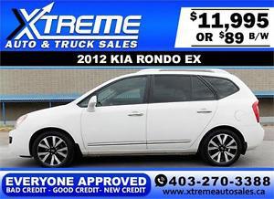  Kia Rondo EX 7 Pass $99 bi-weekly APPLY NOW DRIVE NOW