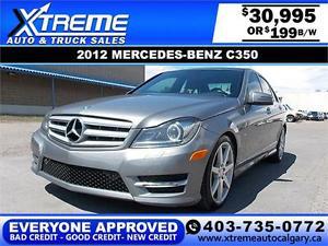  Mercedes CMATIC $199 bi-weekly APPLY NOW DRIVE NOW