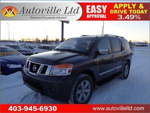  Nissan Armada Platinum 4WD Nav B.Cam DVD 90DaysNoPaymnt