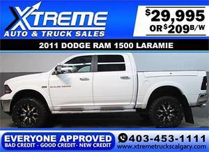  RAM LARAMIE LIFTED *EVERYONE APPROVED* $0 DOWN $209/BW!