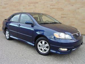  Toyota Corolla S. WOW!! Only  Km! 5 speed!