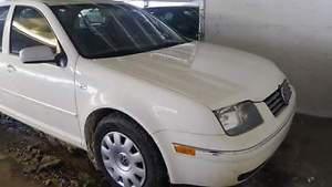  White Volkswagen Jetta Sedan