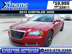  Chrysler 300S $169 bi-weekly APPLY NOW DRIVE NOW