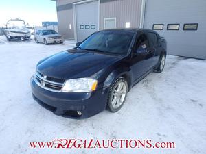  Dodge AVENGER BLACK 4D SEDAN SXT 2.4L