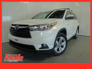  Toyota Highlander HYBRIDE LIMITED A QUI LA CHANCE