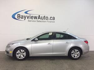  Chevrolet Cruze LT- AUTO! TURBO! REMOTE START! A/C!