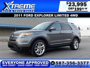  Ford Explorer Limited $199 BI-WEEKLY APPLY NOW DRIVE