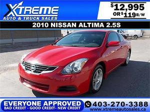  Nissan Altima 2.5 S $119 BI-WEEKLY APPLY NOW DRIVE NOW