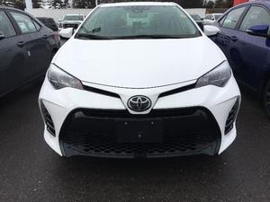 Toyota Corolla XSE+TOP OF THE LINE PACKAGE!