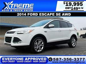  Ford Escape SE AWD $149 bi-weekly APPLY NOW DRIVE NOW