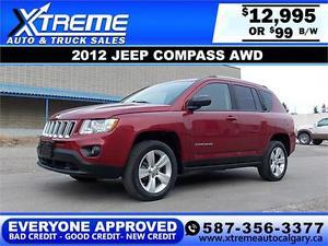  Jeep Compass North $99 bi-weekly APPLY NOW DRIVE NOW