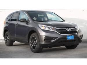  Honda CR-V SE with Extended Warranty and Lease Guard !!