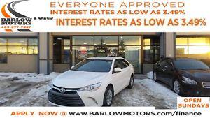  Toyota Camry LE*EVERYONE APPROVED*APPLY NOW DRIVE NOW!