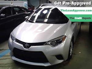  Toyota Corolla CE AUTO LOANS APPROVED