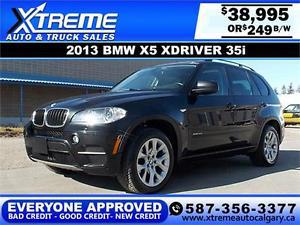  BMW X5 xDrive 35i 7-Seat $249 bi-weekly APPLY NOW DRIVE