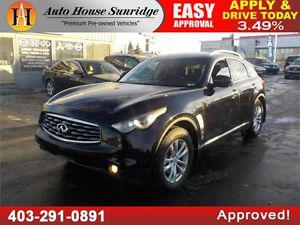  INFINITI FX35 TECH PACKAGE NAVI BCAMERA LEATHER SEATS