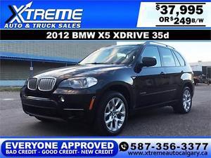  BMW X5 xDrive 35d $249 bi-weekly APPLY NOW DRIVE NOW