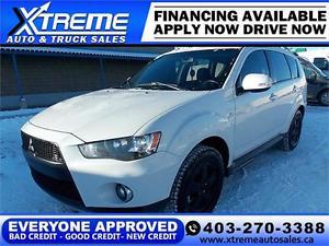  Mitsubishi Outlander LS V6 AWD $139 BI-WEEKLY APPLY NOW