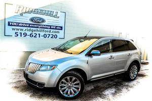  Lincoln MKX LEATHER NAVIGATION PANORAMIC ROOF