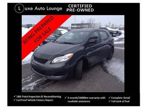  Toyota Matrix ONLY KM!! CLEAN!! POWER GROUP, A/C,