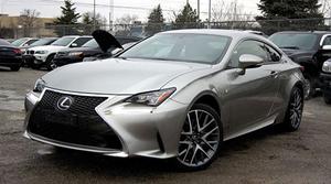  Lexus RC 350 F SPORT PACKAGE /AWD / NAVIGATION/RED