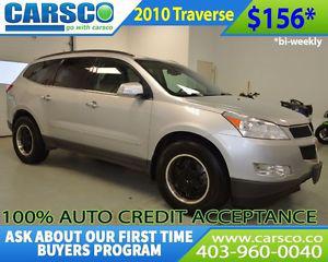  Chevrolet Traverse $0 DOWN BI WEEKLY PAYMENTS $156
