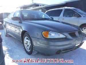  PONTIAC GRAND AM SE 4D SEDAN SE