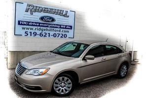  Chrysler 200 LX ONLY $ + HST & LIC WOW